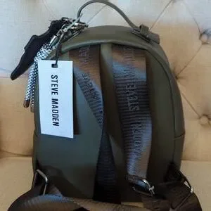 Steve Madden | Bags | Steve Madden Olive Green Mini Backpack 